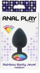 ToyJoy Butt Plug Anal Play Rainbow Jewel