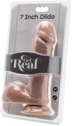 ToyJoy Dildo cu ventuza Get Real 18 cm Dildo