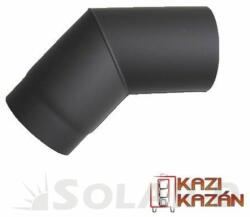 Kazi Kazán KAZI TOTYA Fekete könyök 180/45° (SLD-2444) - solar-d