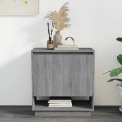 vidaXL Servantă, stejar sonoma gri, 70x41x75 cm, PAL (812991) Comoda