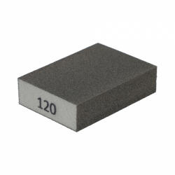 Norton négyoldalas csiszolószivacs 100x66x26mm P120, 250 db/csomag (CT294003) - corvinustoolskft