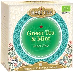 Hari Tea Ceai premium Hari Tea - Inner Flow - ceai verde si menta bio 10dz x 2g