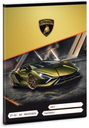 Ars Una Füzet A/5 kockás ARS UNA 32lap Lamborghini fekete-arany 27-32 (53630667)