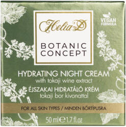 Helia-D - Botanic Concept Éjszakai Hidratáló Krém Tokaji Bor Kivonattal 50 ml