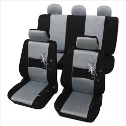 Petex Set complet huse scaune universale (FATA-SPATE) gri Gecko PETEX (24874818PX)