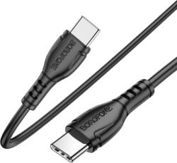 BOROFONE Type-c to 100cm gyorstöltő kábel 60W fekete (BX51) (BX51 fekete)