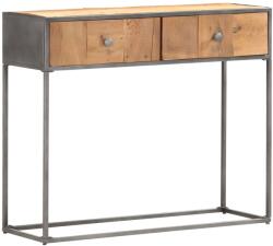 vidaXL Masă consolă, 90 x 30 x 75 cm, lemn masiv reciclat (286531)