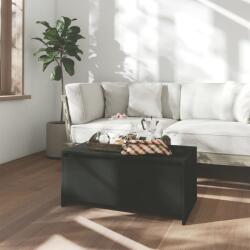 vidaXL Măsuță de cafea, negru, 90x50x41, 5 cm, PAL (809819) - comfy