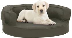 vidaXL Saltea ergonomică pat de câini, 60x42 cm, gri închis, aspect in (171289) - comfy