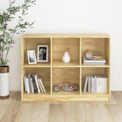vidaXL Bibliotecă, 104x33x76 cm, lemn masiv de pin (809966) - comfy
