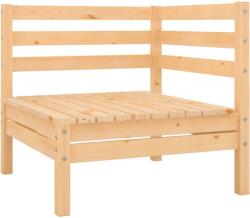vidaXL Canapea de colț pentru grădină, lemn masiv de pin (806567) - comfy