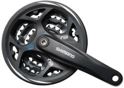 SHIMANO Hajtómű Altus 175mm-48x38x28f Négyszögtengelyes Fekete 7/8-as Lv