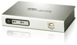 ATEN 2-портов хъб aten aten uc2324, usb към rs-232 (aten-uc2322-at) - megamag