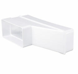 Dalap Szellőzőrács kiváló minőségű extrudált alumíniumból 450x150 mm, fehér (90508)