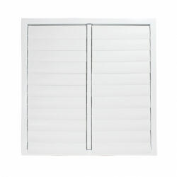 Dalap Szellőzőrács kiváló minőségű extrudált alumíniumból, megerősített 500x500 mm, szürke (90555)