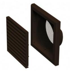 Dalap Szellőzőrács kiváló minőségű extrudált alumíniumból 450x450 mm, szürke (90532)