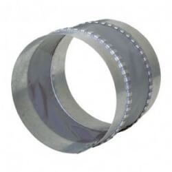 Dalap Műanyag szellőzőrács karima nélkül gravitációs zsaluval 424x424 mm, fehér (133)