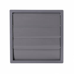 Dalap Zárható fém szervízajtó 400x400 mm, szürke (3407)