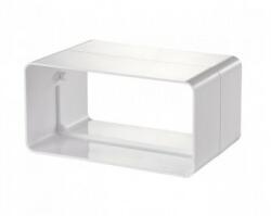 Dalap PVC ágidom szögletes és kerek csővezetékekhez Ø 100 mm / 204x60 mm (631)