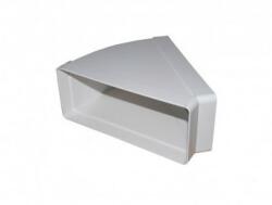 Dalap Szellőzőrács kiváló minőségű extrudált alumíniumból 400x400 mm, fehér (90381)