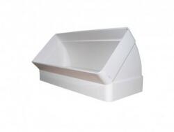 Dalap Szellőzőrács kiváló minőségű extrudált alumíniumból 250x100 mm, szürke (90408)