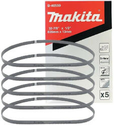 Makita 5db fűrészszalag INOX 13x835mm Z18 (B-40559) (B-40559)