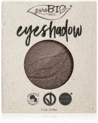puroBIO cosmetics Compact Eyeshadows fard ochi rezervă culoare 19 Intense Gray 2, 5 g