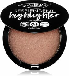puroBIO Cosmetics Resplendent Highlighter krémes élénkítő készítmény árnyalat 04 Pink Gold 9 g