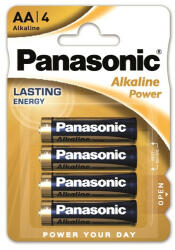 Panasonic Alkaline Power 1, 5 V alkáli AA elem (4db) (3121644)