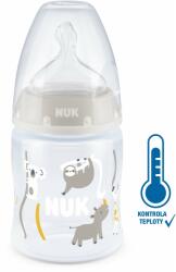 Nuk FC+ Cumisüveg hőmérsékletjelzővel 150 ml bézs (BABY11522e)