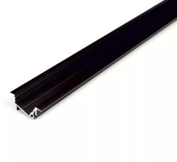 TOPMET Diagonal14 F/TY fekete LED profil Topmet (SL H5020021)