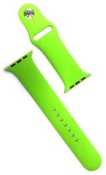 Apple Watch szilikon óraszíj zöld 42/44/45 mm
