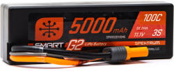 SPEKTRUM Spectrum Smart G2 LiPo 11.1V 5000mAh 100C HC IC5 (SPMX53S100H5)