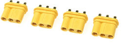 REVTEC Conector placat cu aur MR-30PB cu capac mamă (4) (GF-1087-002)