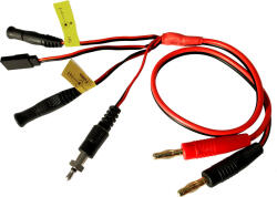 FUSION Cablu de incarcare cu banane - Glow, Rx, Tx (FO-LGL-CLMIC)