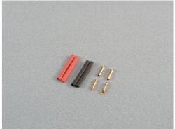 FUSION Conector placat cu aur de 2, 0 mm cu tuburi mortale (2 perechi) (FO-FS-GC02/02)