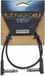 RockBoard Flat Patch Cable 45 cm Ъглов - Ъглов Пач кабел (RBO CAB PC F 45 BLK)