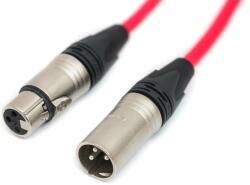 Bespeco NCMB450C Fluorescent Red 4, 5 m Микрофонен кабел (NCMB450RDFL)