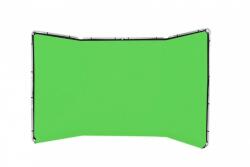  Panoráma háttér 4m chromakey zöld (LL_LB7622)