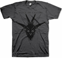 Alice In Chains Black Skull Charcoal Grey XL Риза (AICTS01MC04)