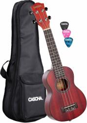 Cascha HH 2263 Premium Red Сопрано укулеле (HH-2263)