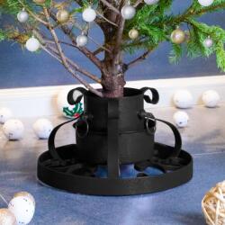 vidaXL Suport brad de Crăciun, negru, 29x29x15, 5 cm (331320) - comfy