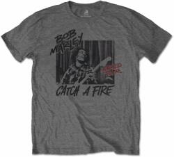 Bob Marley Catch A Fire World Tour Charcoal Grey L Риза (BMATS26MC03)