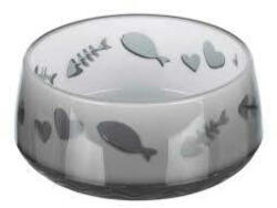 TRIXIE Plastic Bowl - műanyag tál (több féle színben) macskák részére (0, 3l/Ø12cm)