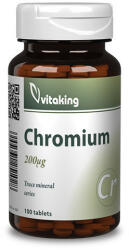 Vitaking Króm pikolinát 200mcg 100 tabletta (vitak-050)