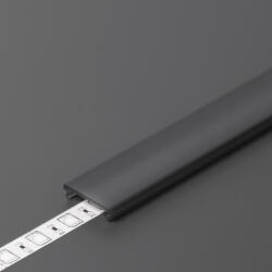 TOPMET Fedlap F click 2000 mm fekete (A2060041)