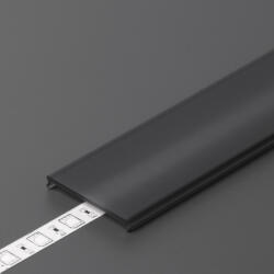 TOPMET Fedlap C9 click 2000 mm mm fekete /palstic bag ÚJ (V3460041)