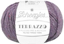 Scheepjes Terrazzo 727 Cardo - lila gyapjú fonal