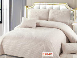 East Comfort Cuvertura De Pat Matlasata Cu 4 Fete De Perna E26-01