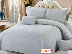 East Comfort Cuvertura De Pat Matlasata Cu 4 Fete De Perna E26-07 Lenjerie de pat